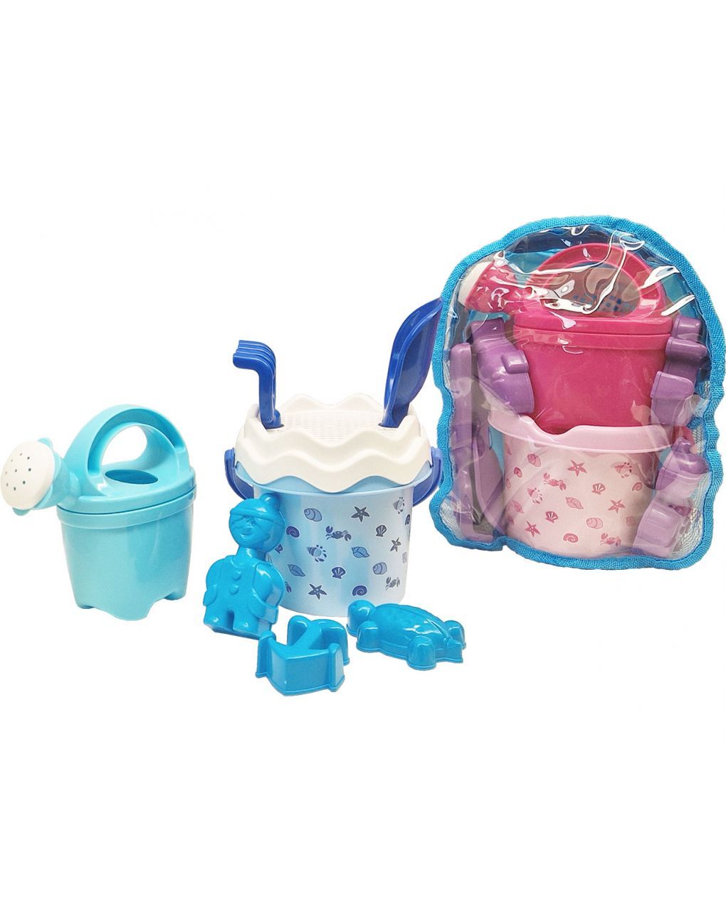 Set mare zaino sea shell - androni giocattoli