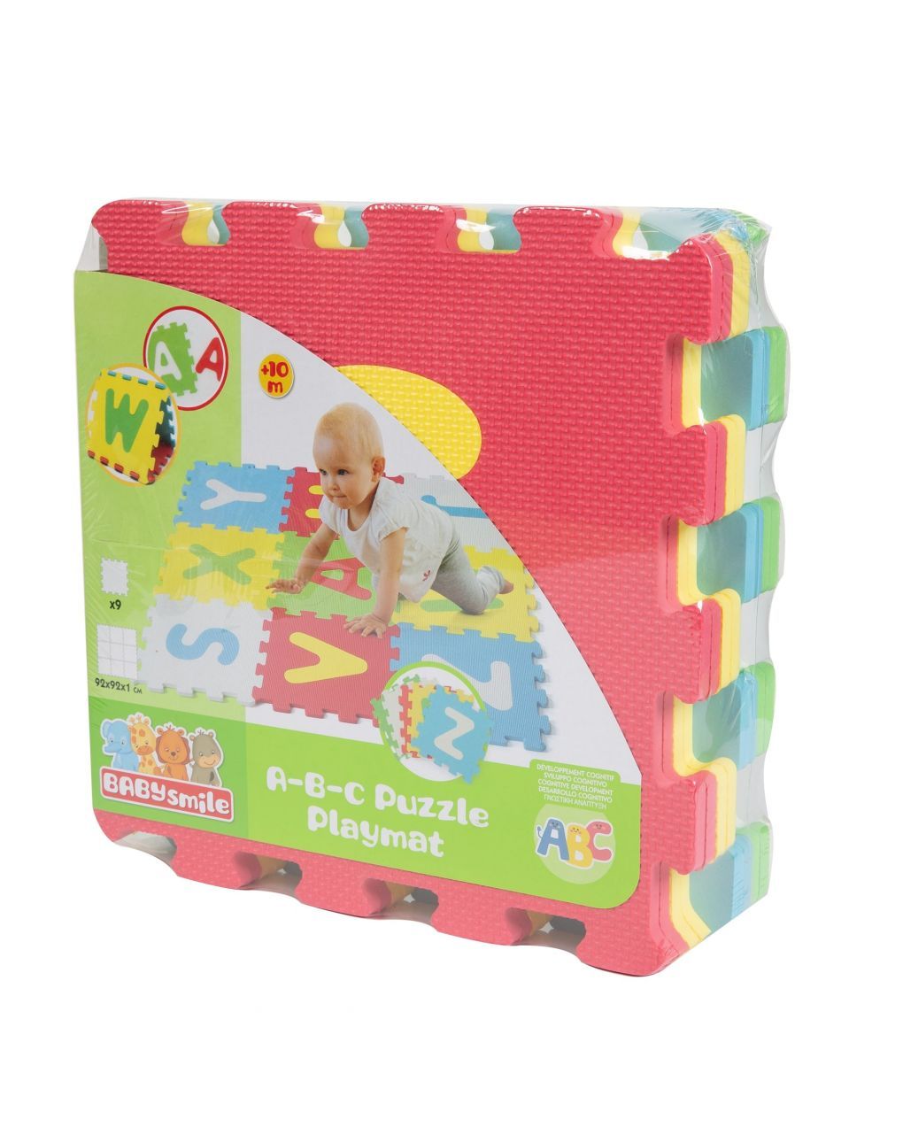 Tappeto puzzle lettere 9pz