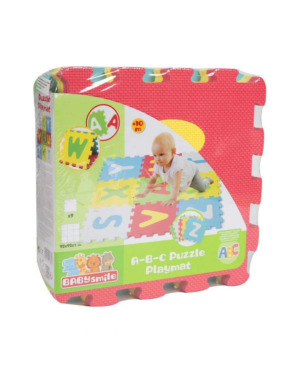 Tappeto puzzle lettere 9pz