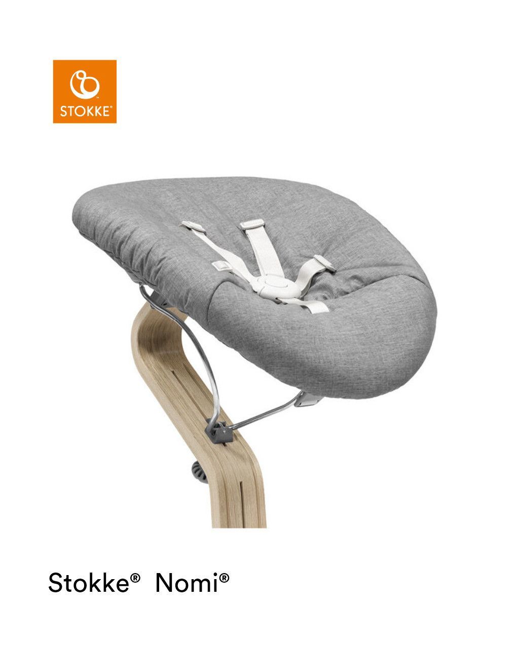 Nomi® newborn set grey / grey pink  - stokke®