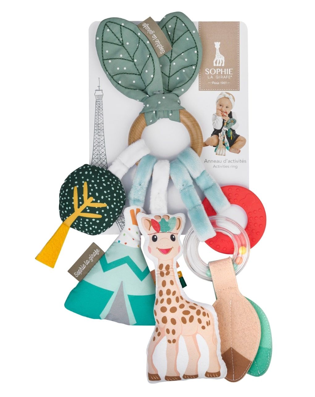 Activities ring sophie la girafe - vulli