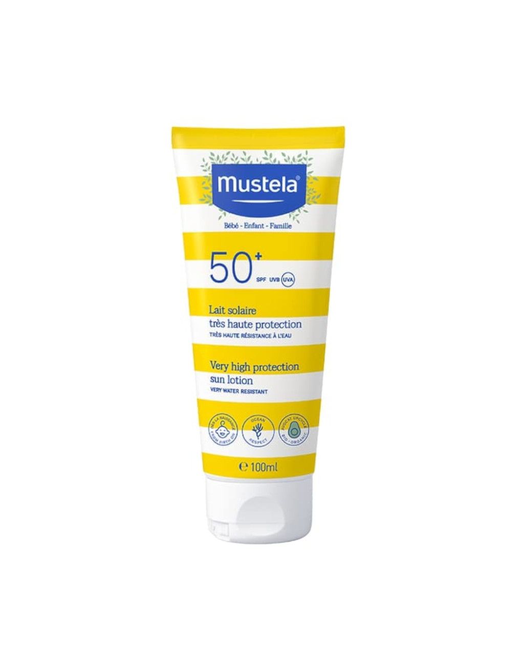 Bipack latte solare protezione molto alta spf50+ 100ml + latte doposole 125ml - mustela
