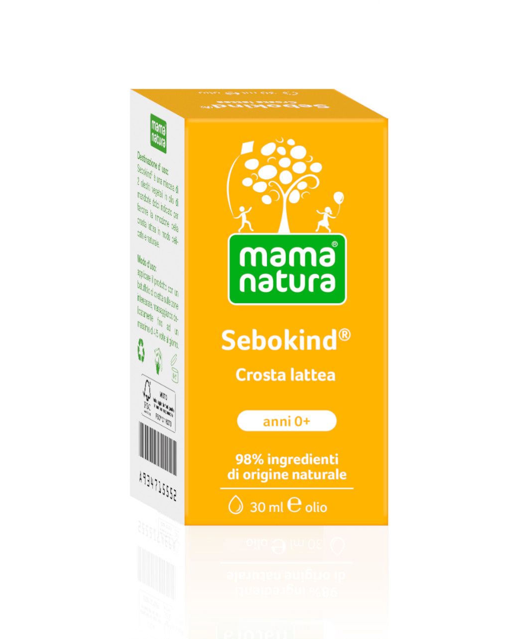 Sebokind schwabe per crosta lattea - mama natura