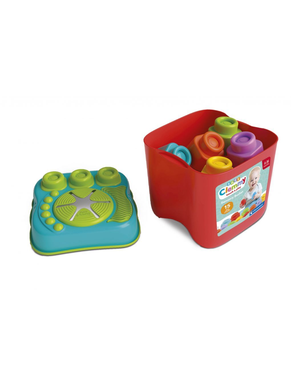 Soft clemmy - secchiello sensoriale - clementoni