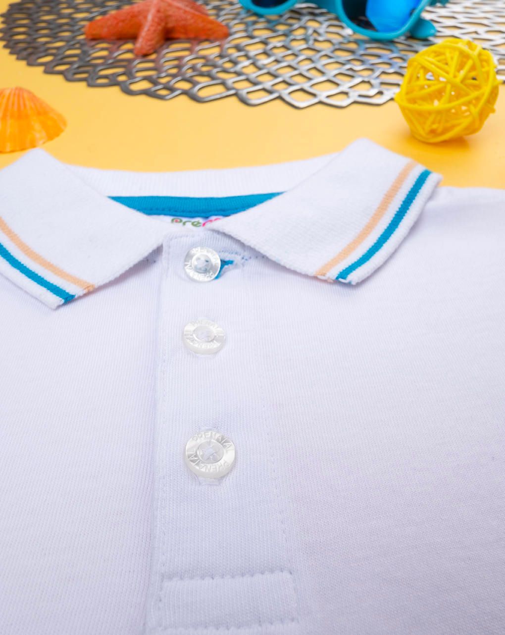 Polo bimbo maniche corte "surf"