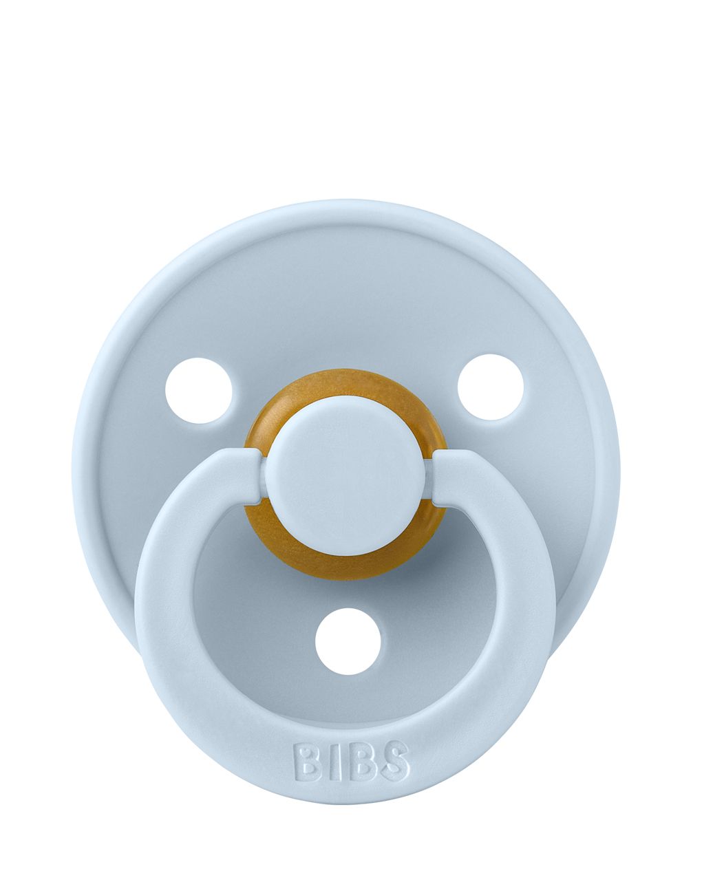 Set 2 ciucci tettarella anatomica in gomma naturale 6/18 mesi - colore baby blue e petrolio - bibs