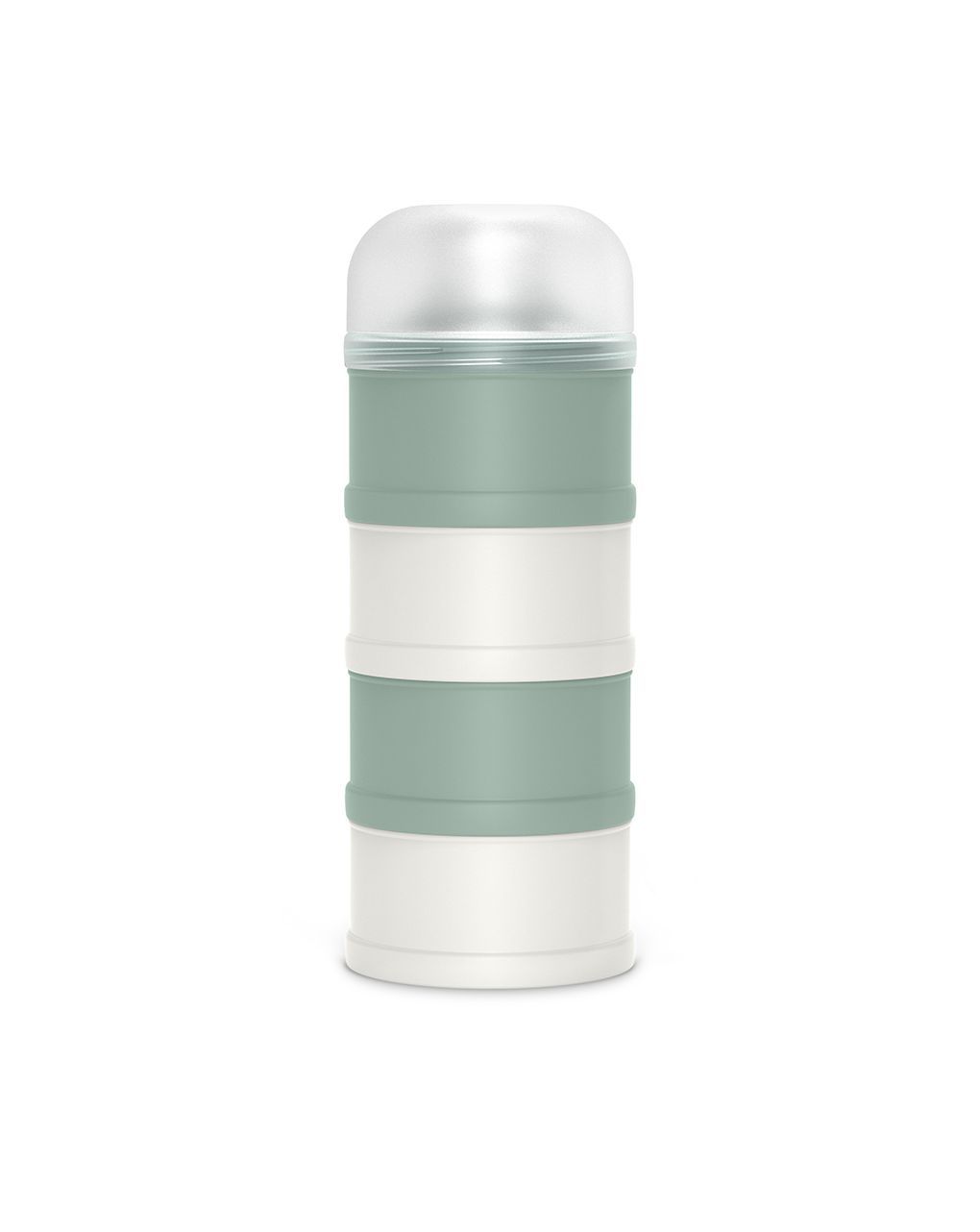 Dosatore latte in polvere collezione bonhomia verde. 4 scomparti – suavinex
