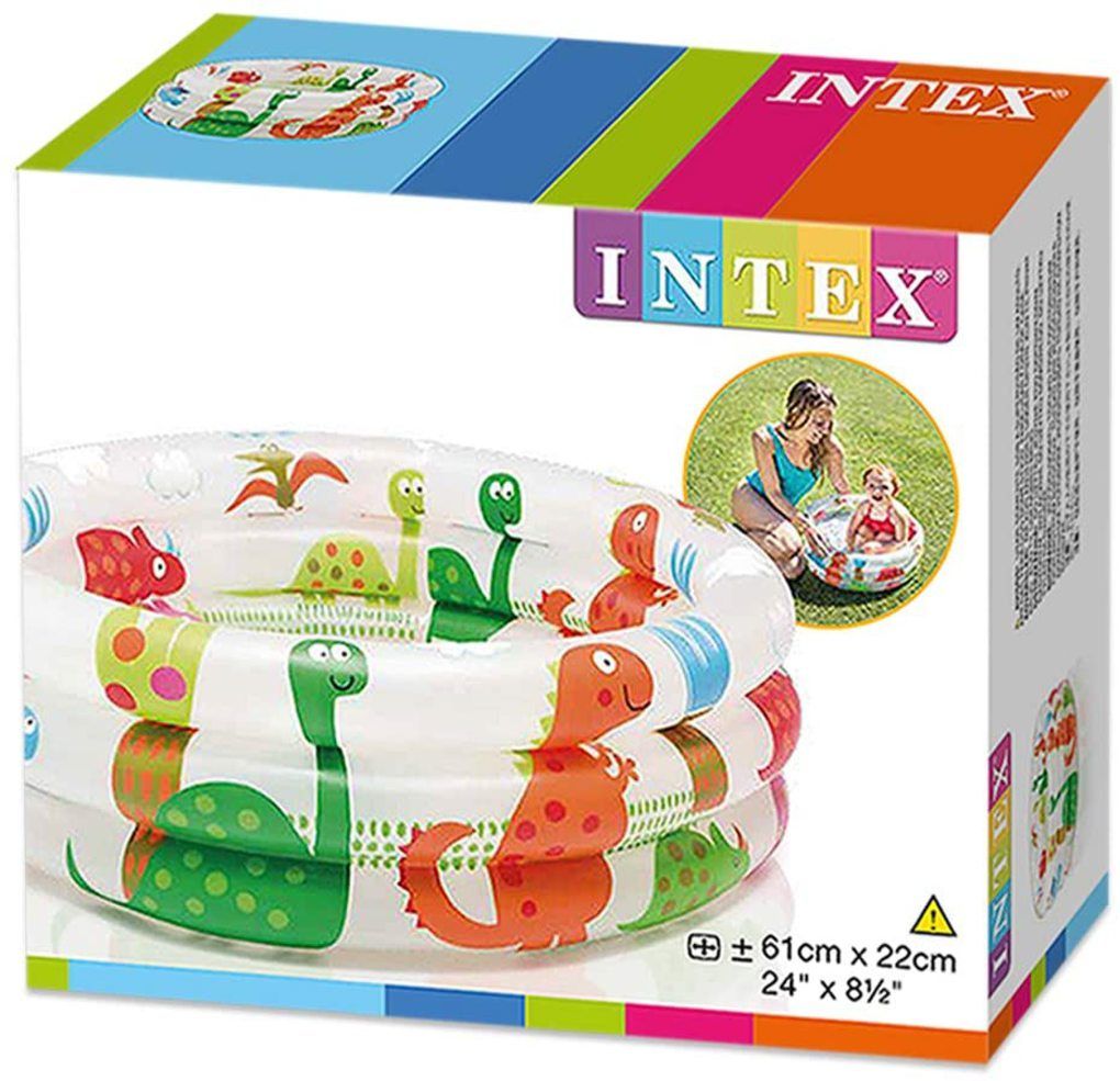 Piscina baby pool 3 anelli 61x22 cm i.12 - intex