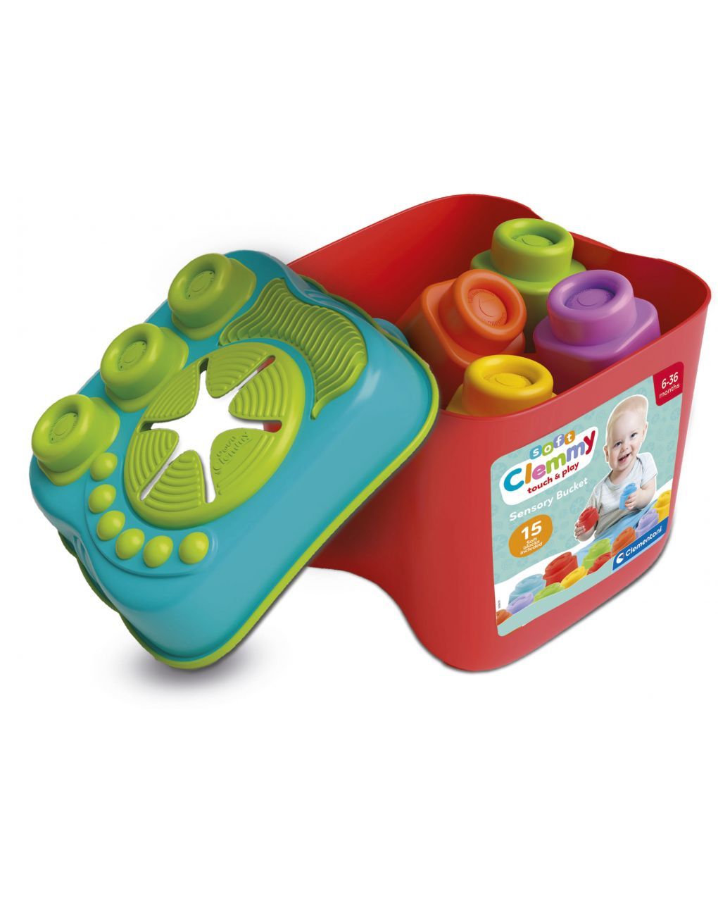 Soft clemmy - secchiello sensoriale - clementoni