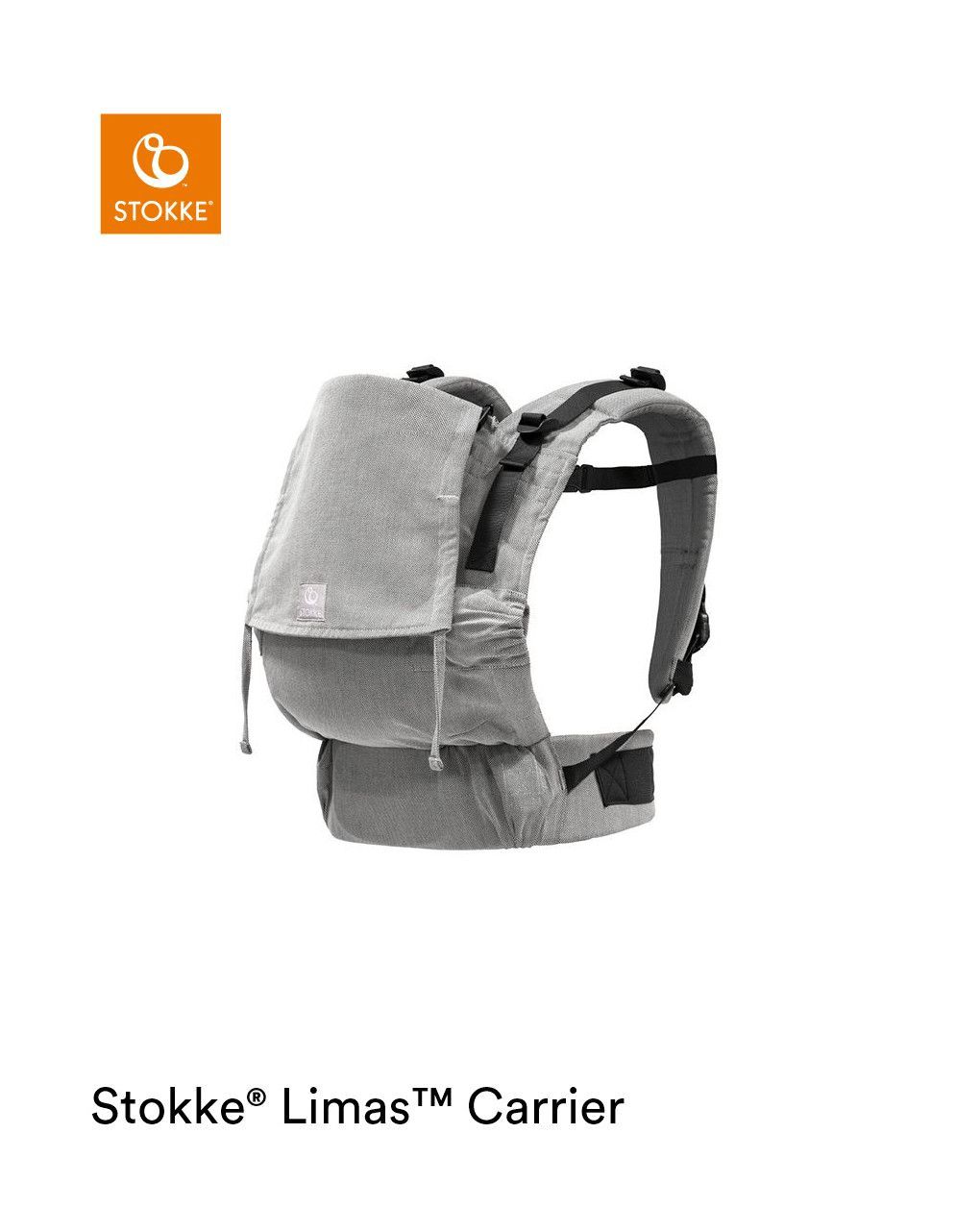 Marsupio  limas™  carrier  flex grey tweet - stokke®