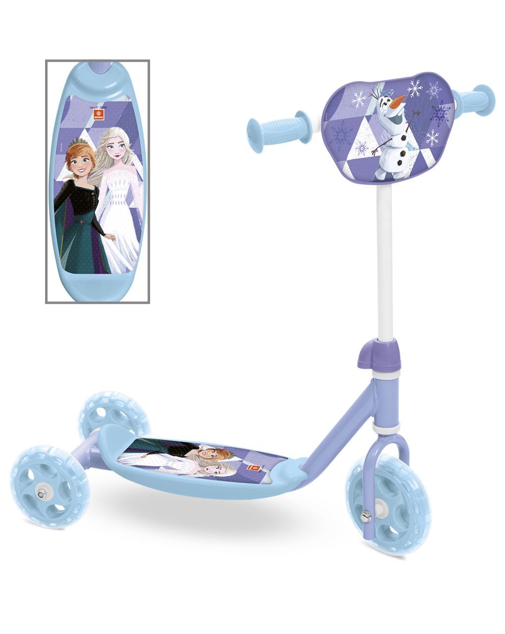 Monopattino 3 ruote frozen - mondo