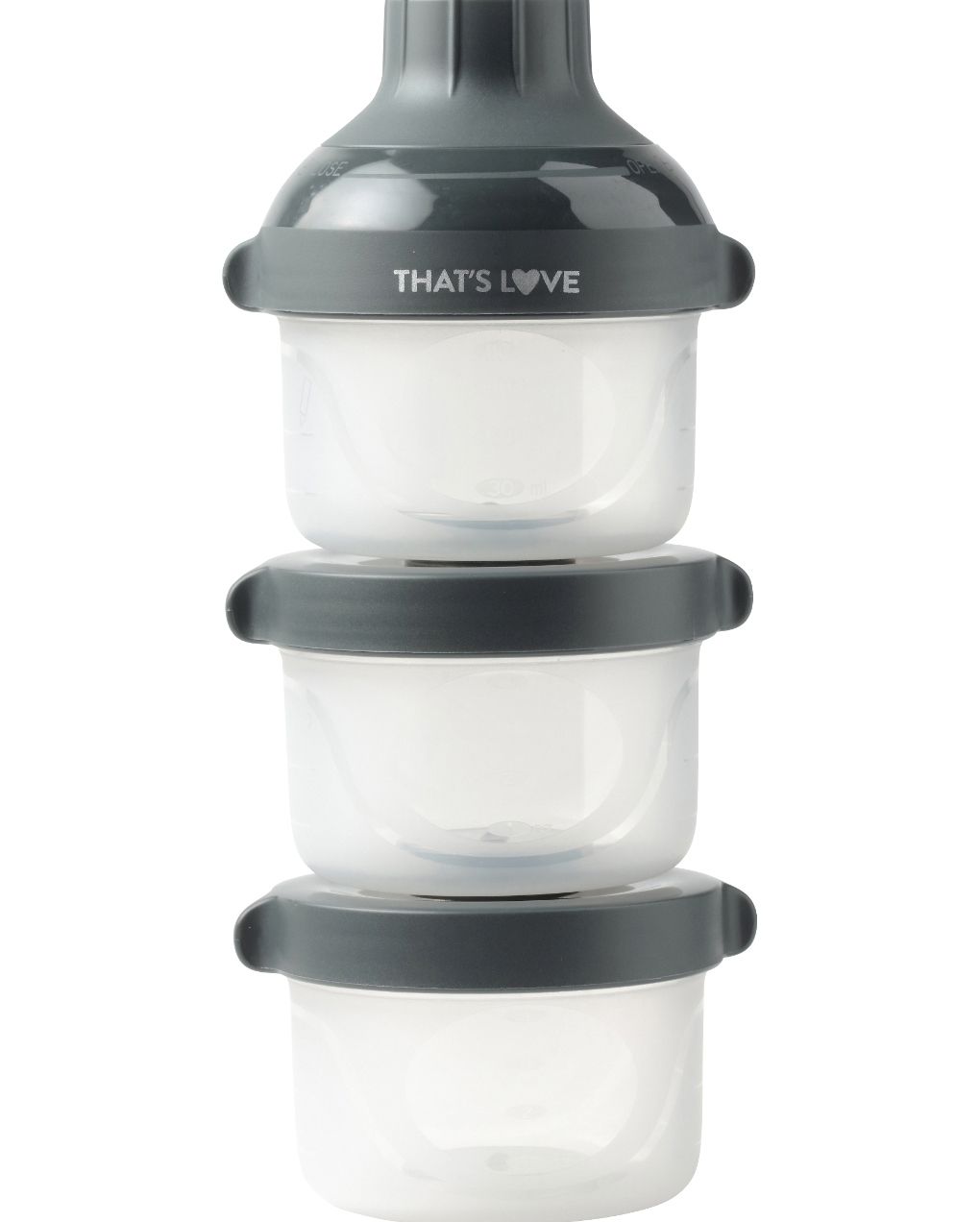 Set contenitori porta pappa/latte - that's love