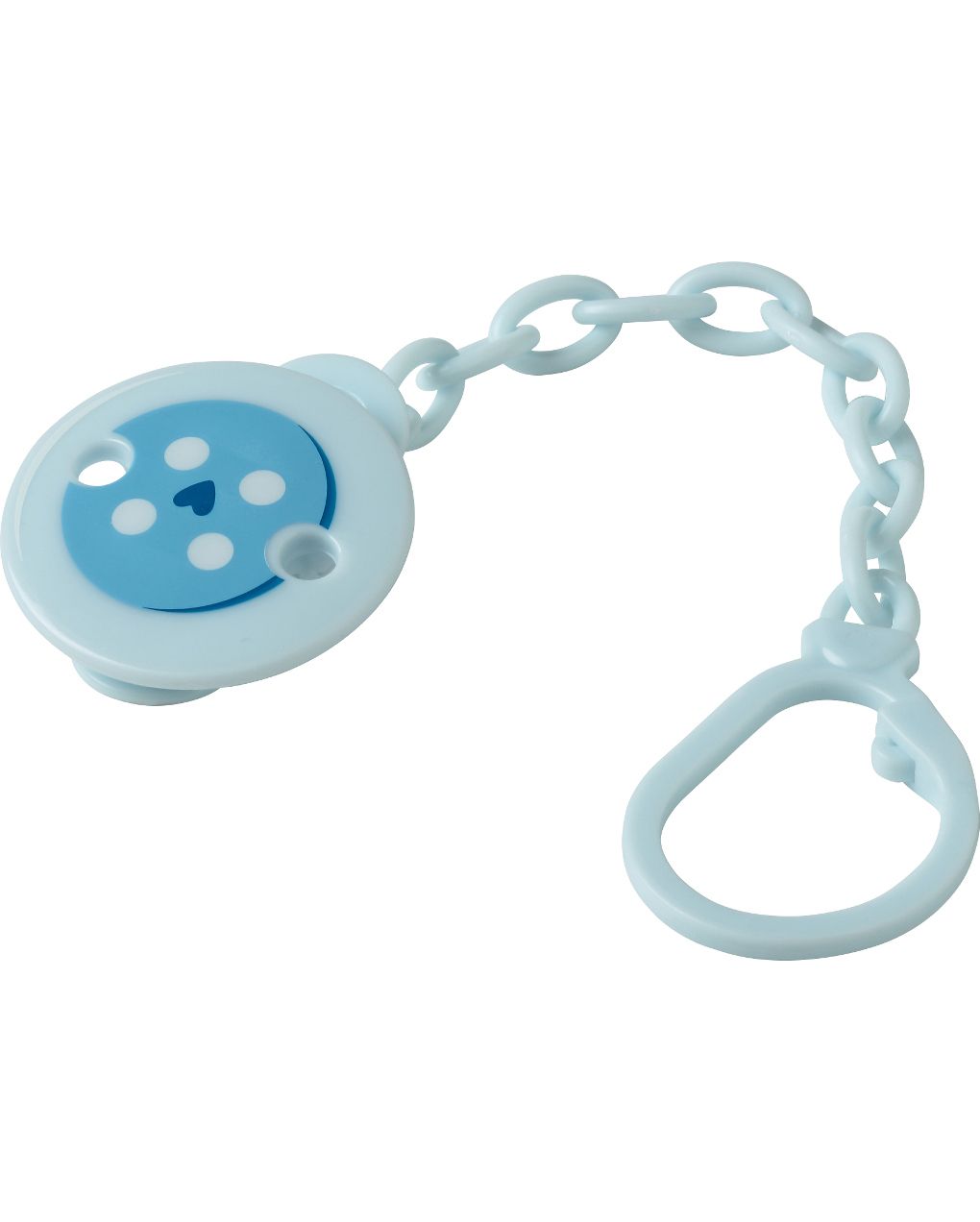 Portasucchietto con catenella azzurro - that's love