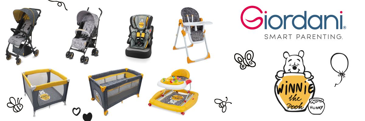GIORDANI E WINNIE THE POOH, UNA LINEA DA FAVOLA