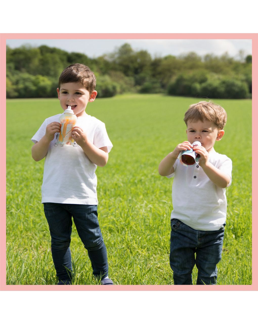 Babymoov starter kit foodii™ con sacchetti riutilizzabili