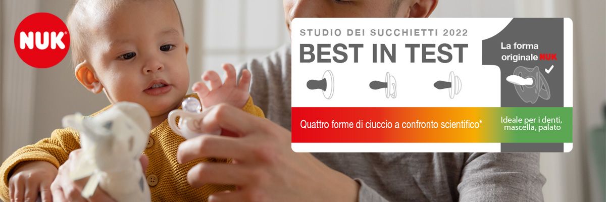 NUK IL SUCCHIETTO ORTODONTICO