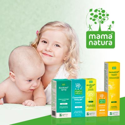 La linea di prodotti naturali per il benessere del tuo bambino