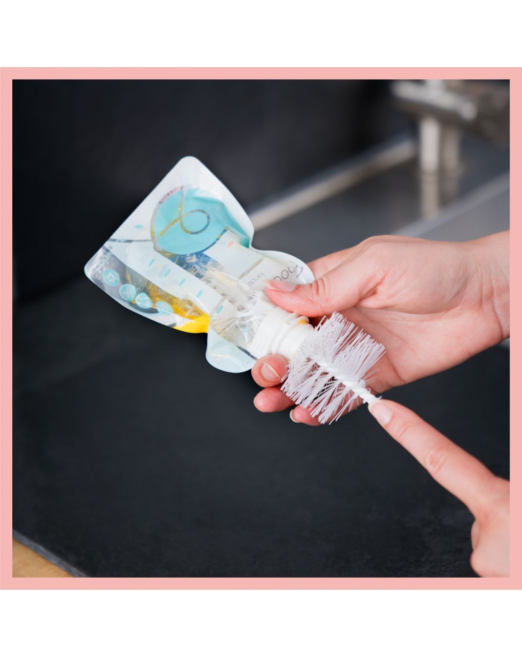 Babymoov starter kit foodii™ con sacchetti riutilizzabili