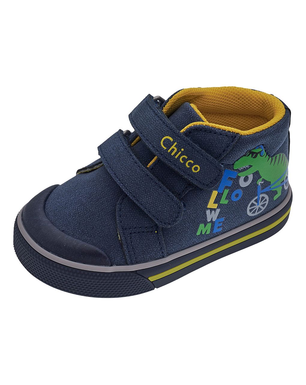 Scarpa bimbo blu con velcro chicco geffey