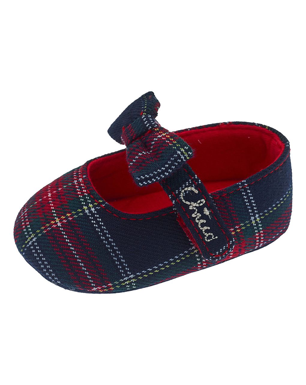 Ballerina neonata in tartan