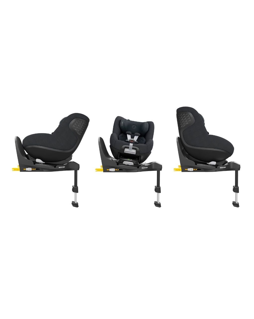 Seggiolino auto pearl 360 pro authentic graphite 40-105 cm - maxi-cosi