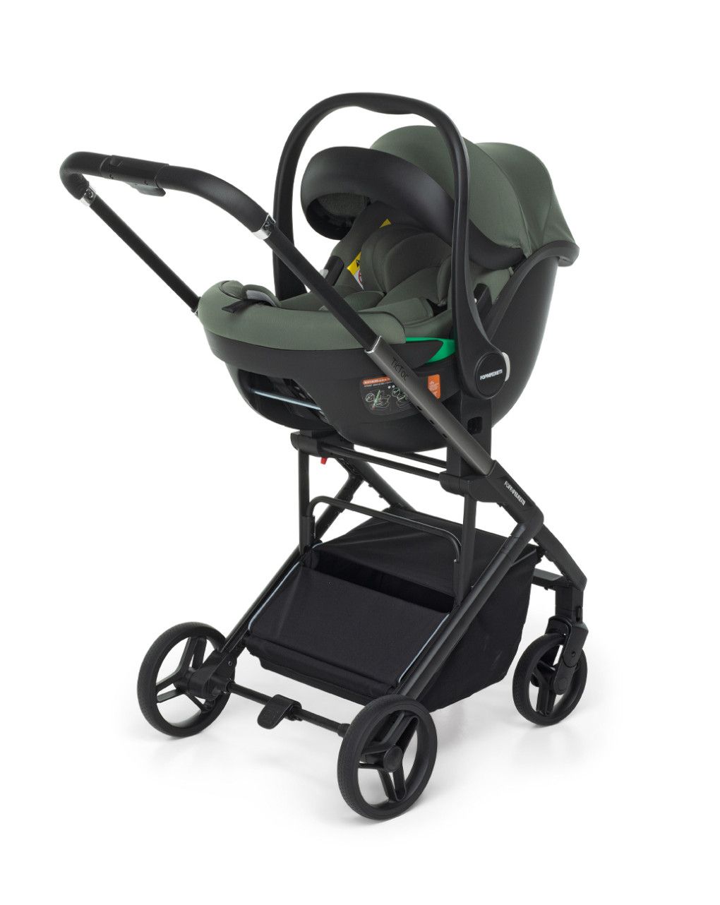 Seggiolino auto tictoc i-size olive - foppapedretti