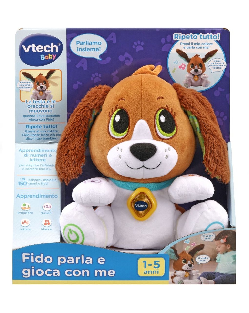 Fido parla e gioca con me 1-5 anni - vtech