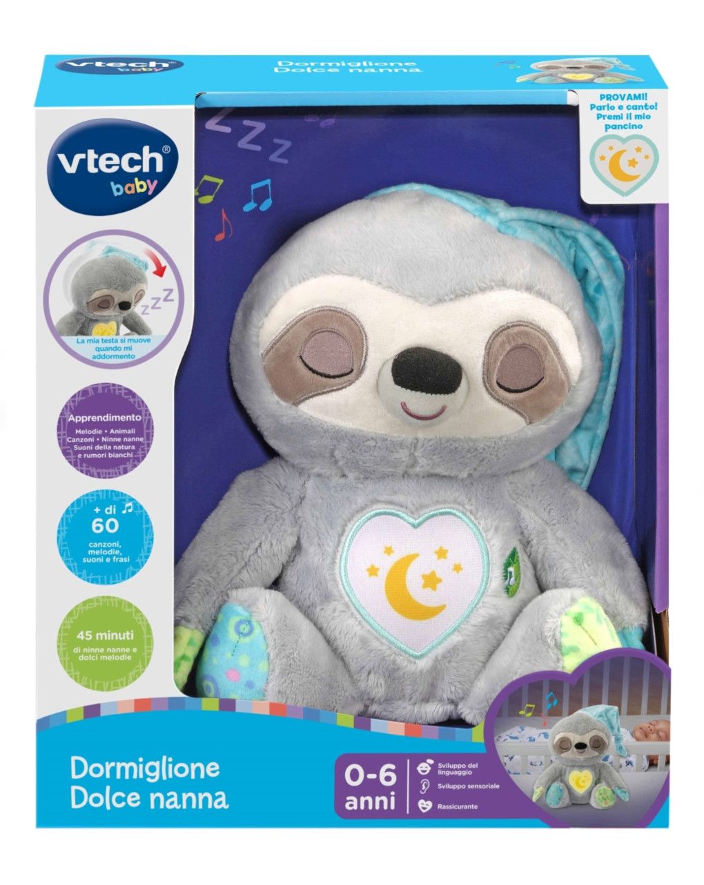 Dormiglione dolce nanna 0-6 anni - vtech