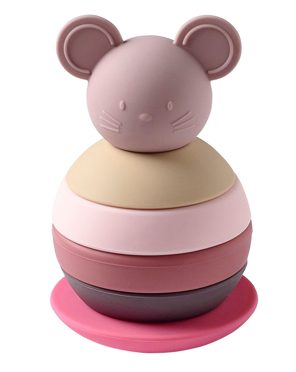 Topolino impilabile rosa - nattou