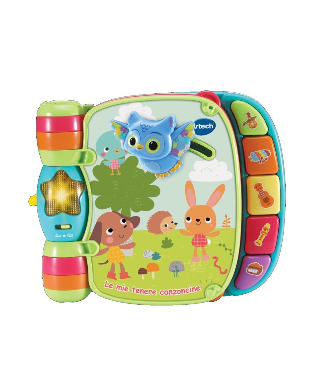Il mio primo libro interattivo - le mie tenere canzoncine 6-36 mesi - vtech