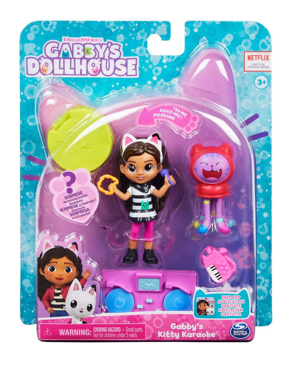 Gabby's dollhouse - pack 2 personaggi e accessori (articolo assortito) - spin master