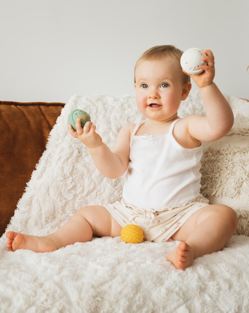 3 palline musicali - sophie la girafe