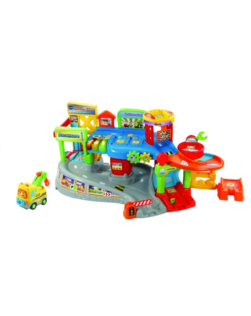 Vroom vroom go - il mio primo garage interattivo 1-5 anni - vtech