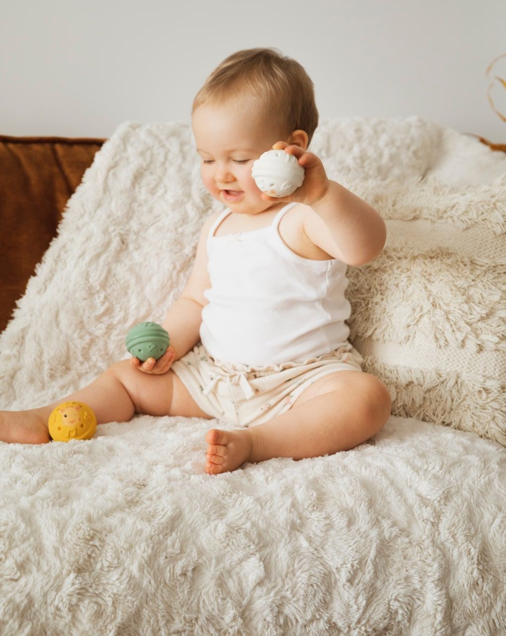 3 palline musicali - sophie la girafe