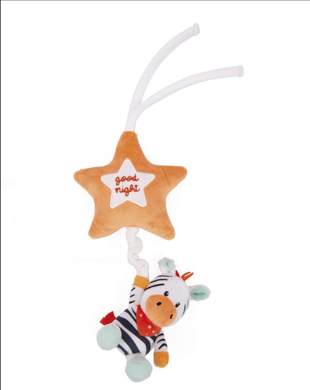 Carillon stella zebra zaki - soft toys