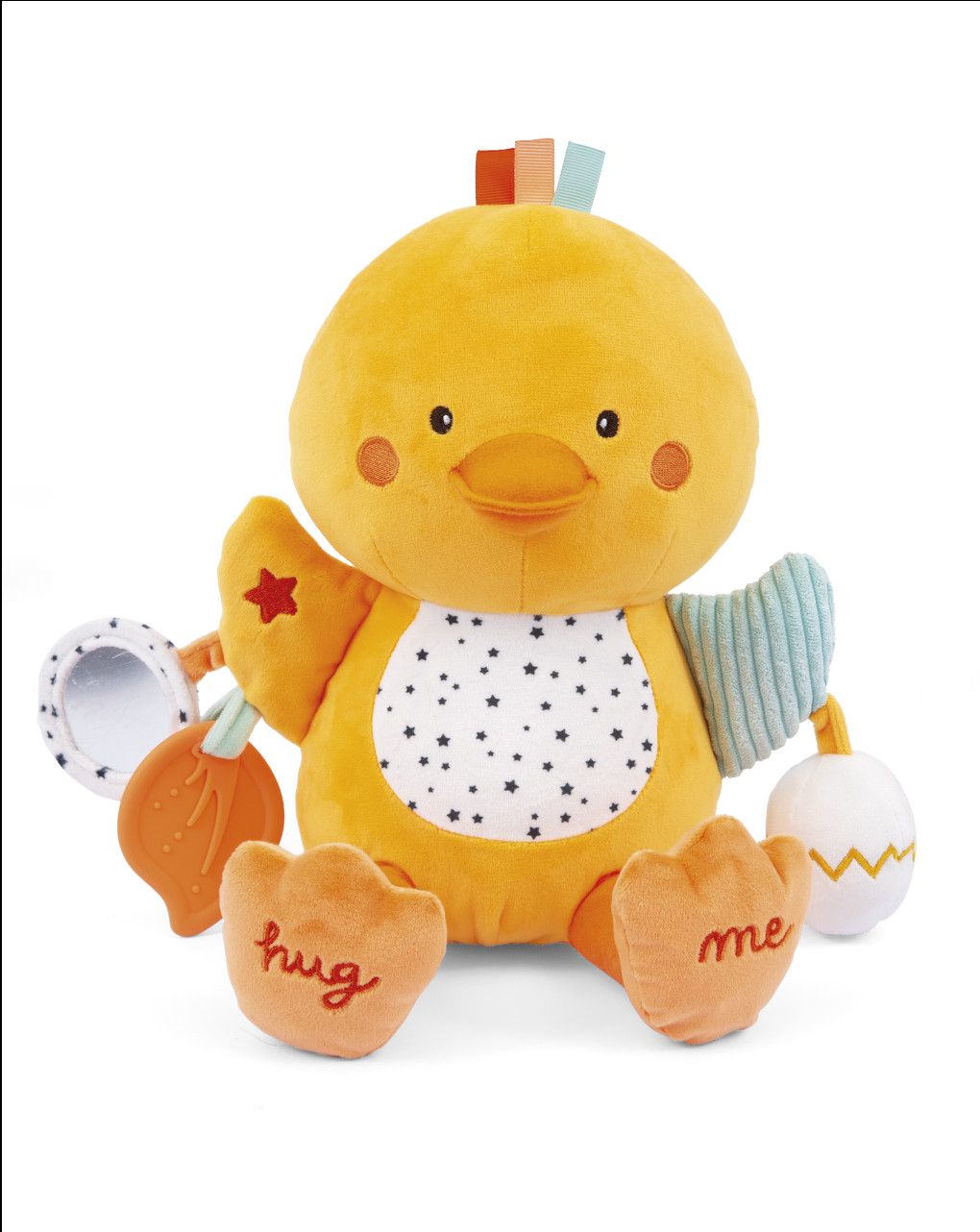 Ducky paperella peluche attività 25cm  - soft toys