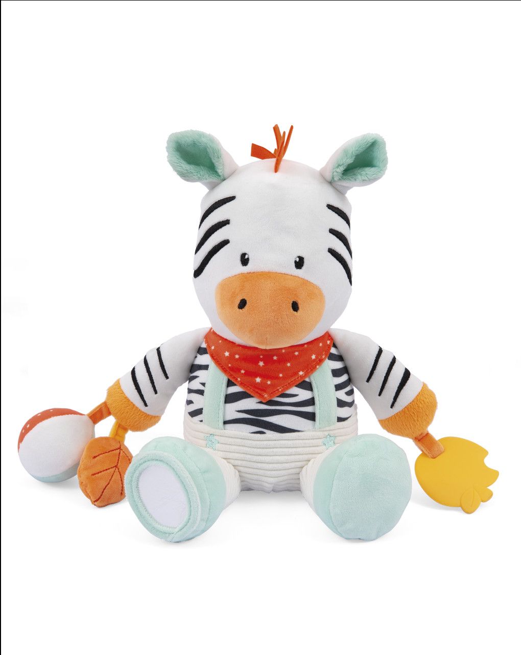 Zaki zebra peluche attività 25cm  - soft toys