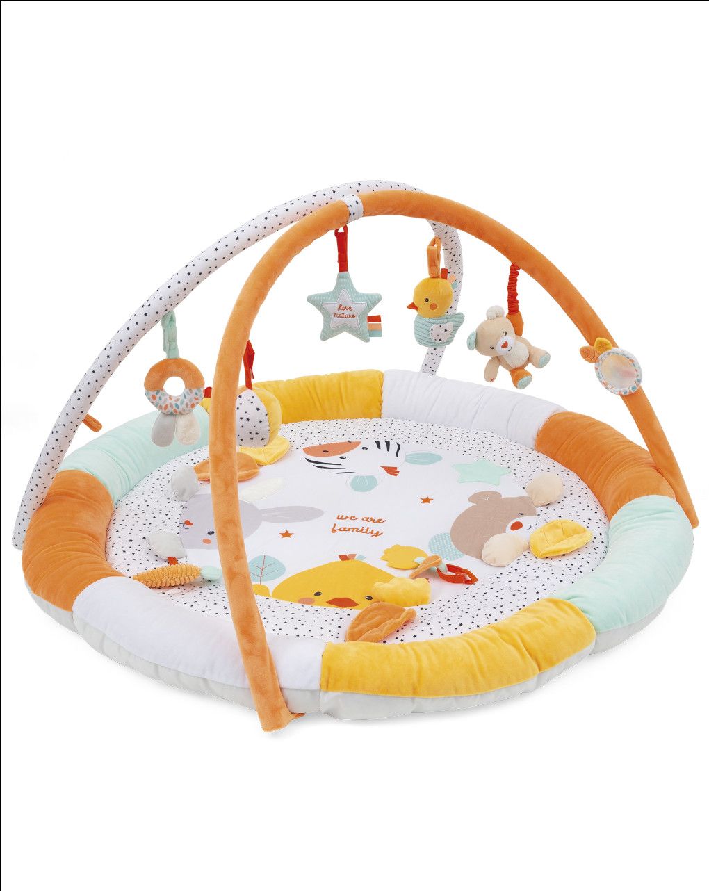 Palestrina play & relax baby gym - soft toys
