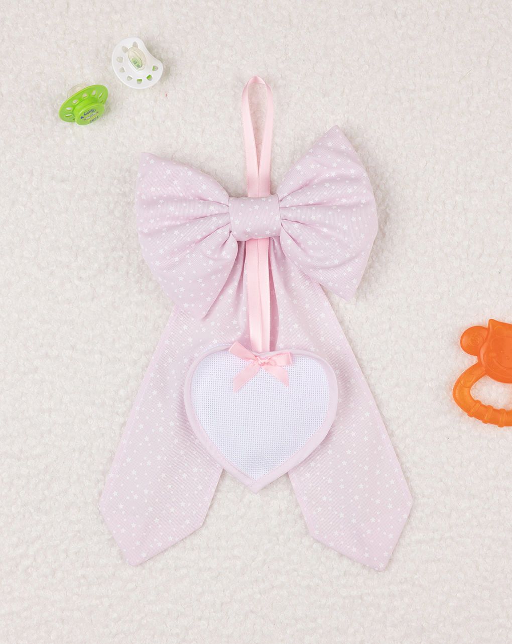 Fiocco nascita bimba rosa