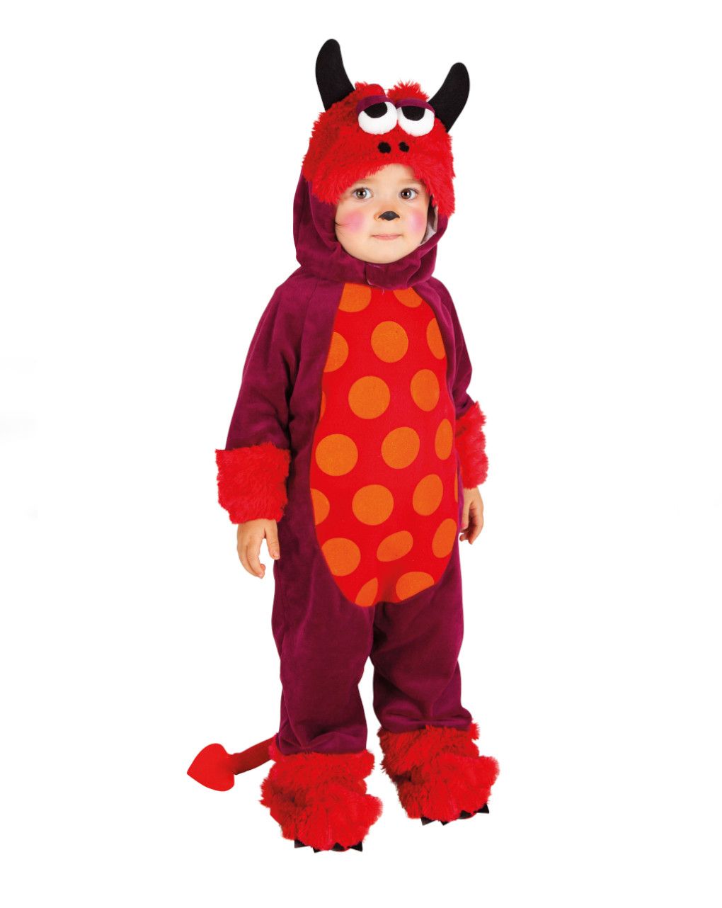 Costume monster diablin baby 1/2 anni - rubie's