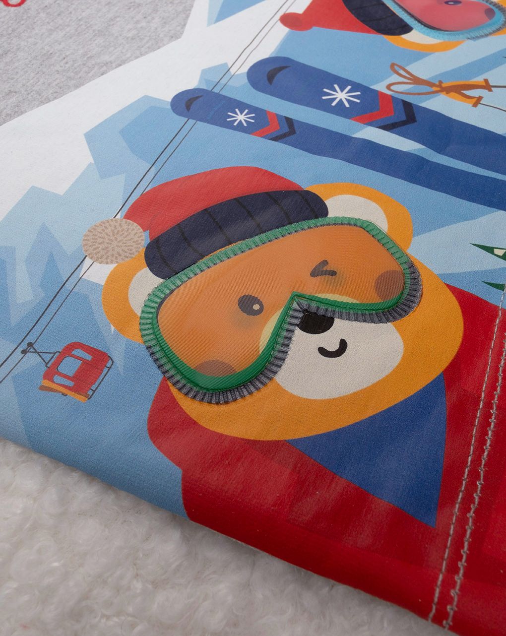 T-shirt maniche lunghe bimbo con stampa