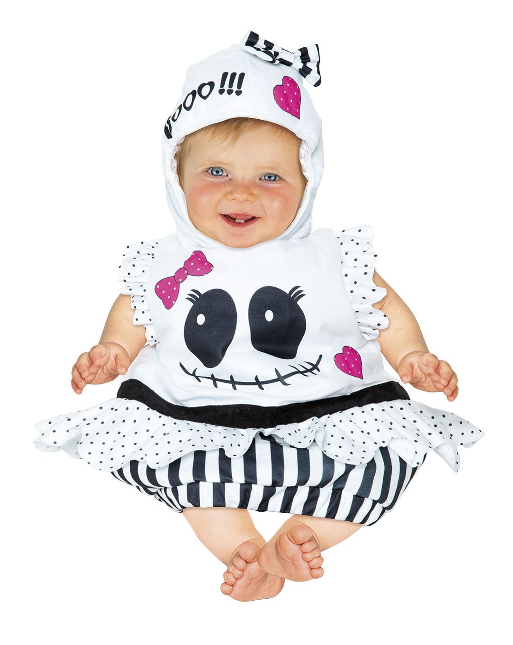 Costume fantasmina saccotto 6-12 mesi - carnaval queen