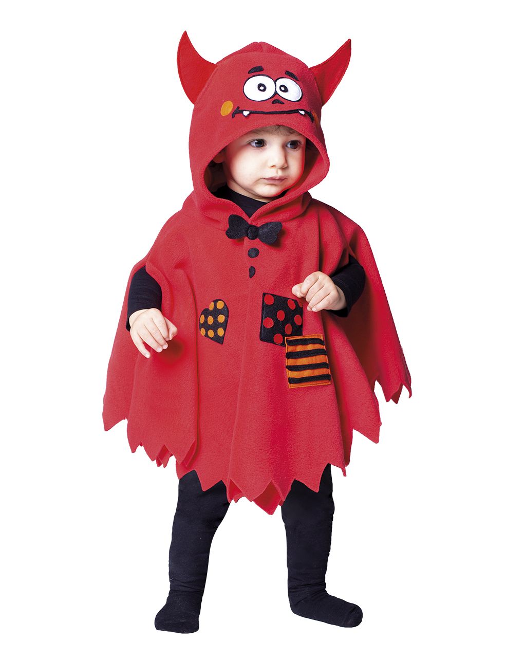 Mantellina diavoletto baby 18-36 mesi - carnaval queen