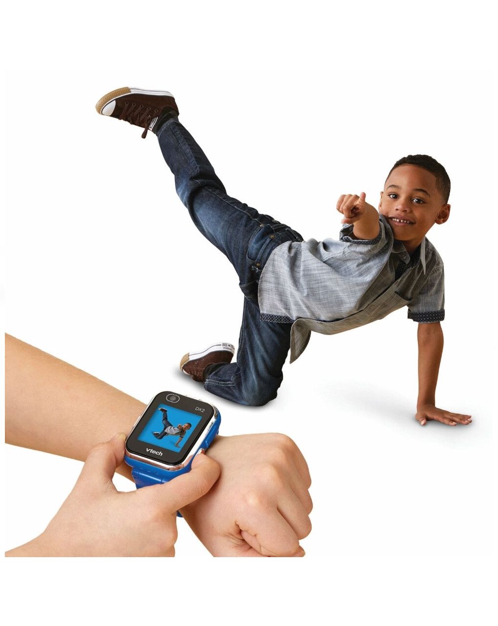 Kidizoom ® smartwatch dx2 blu 5-13 anni - vtech