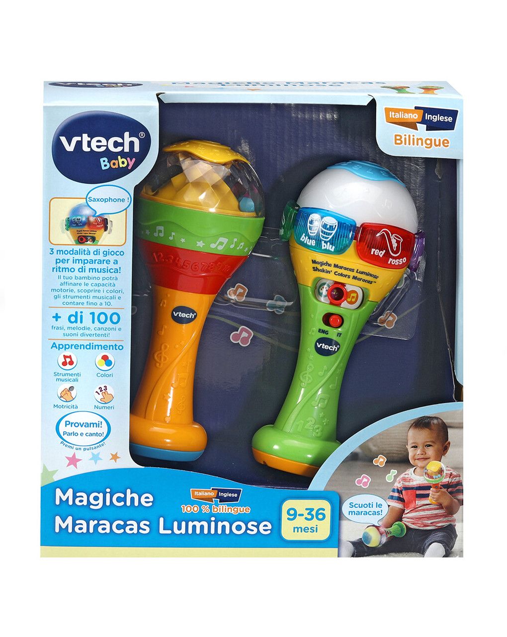 Le magiche maracas luminose 9-36 mesi - vtech