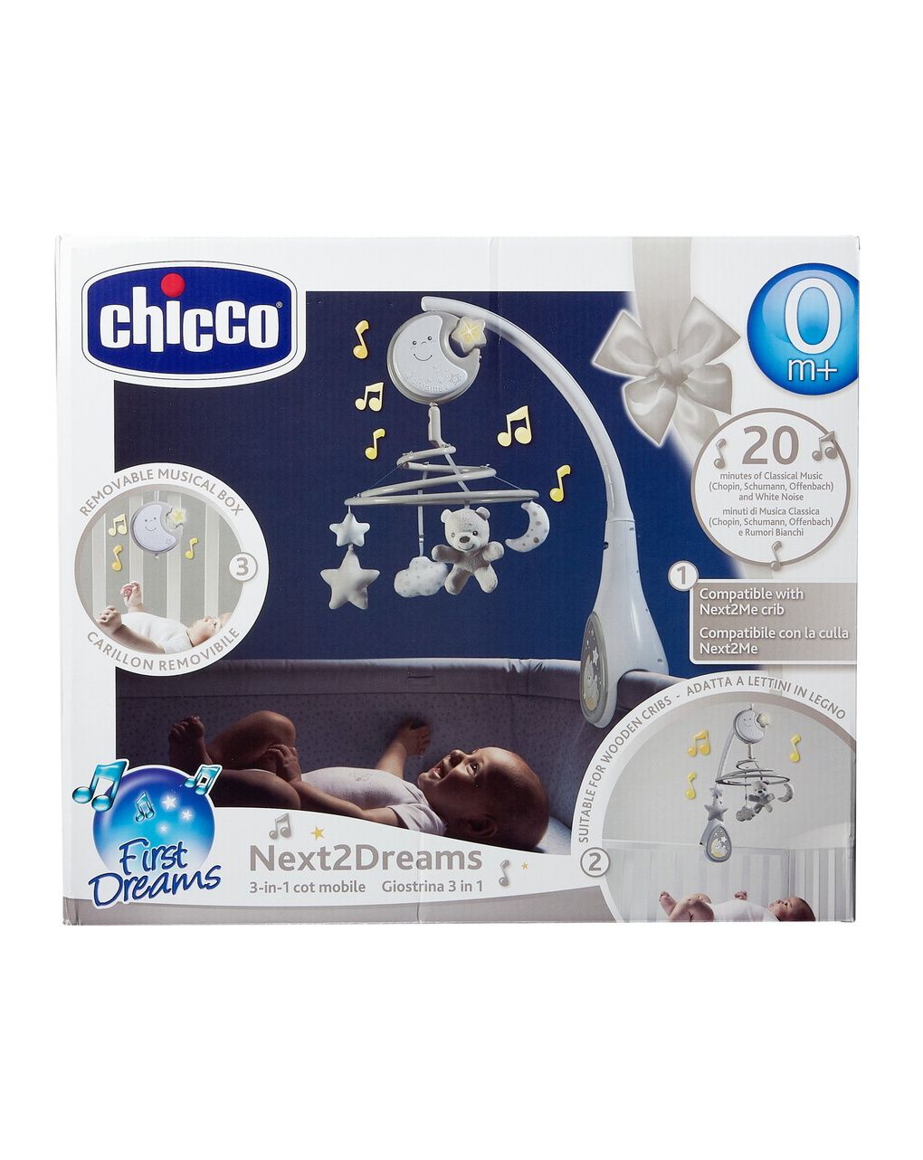 Giostrina next2dreams neutra 0+ mesi - chicco