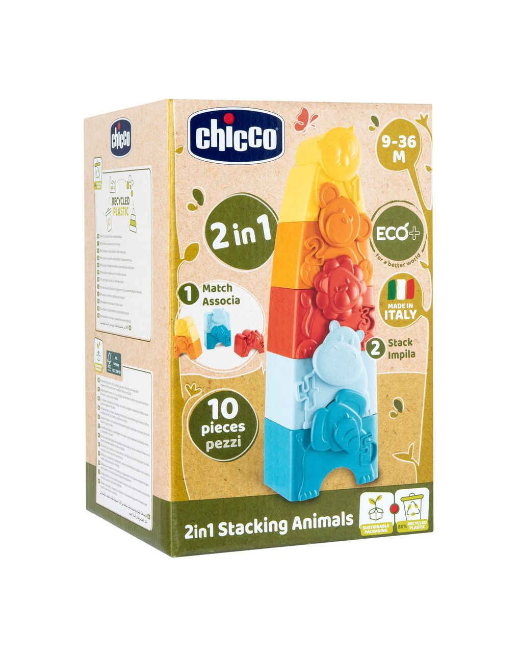 La torre degli animali eco+ 9-36 mesi - chicco