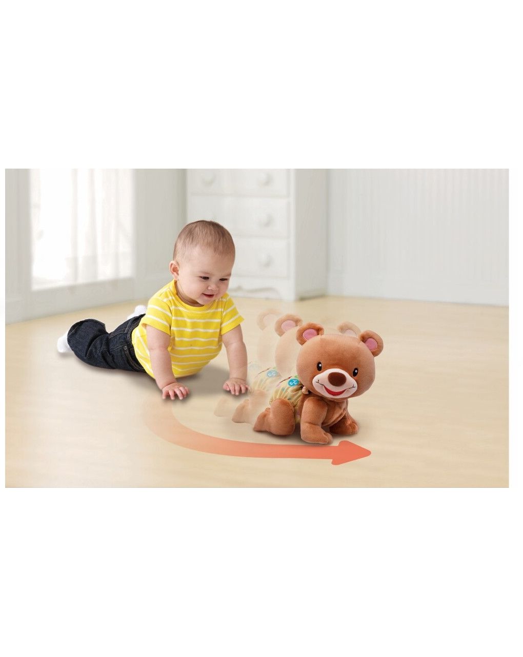 L'orsetto teddy - canta e gattona con me 9-36 mesi - vtech