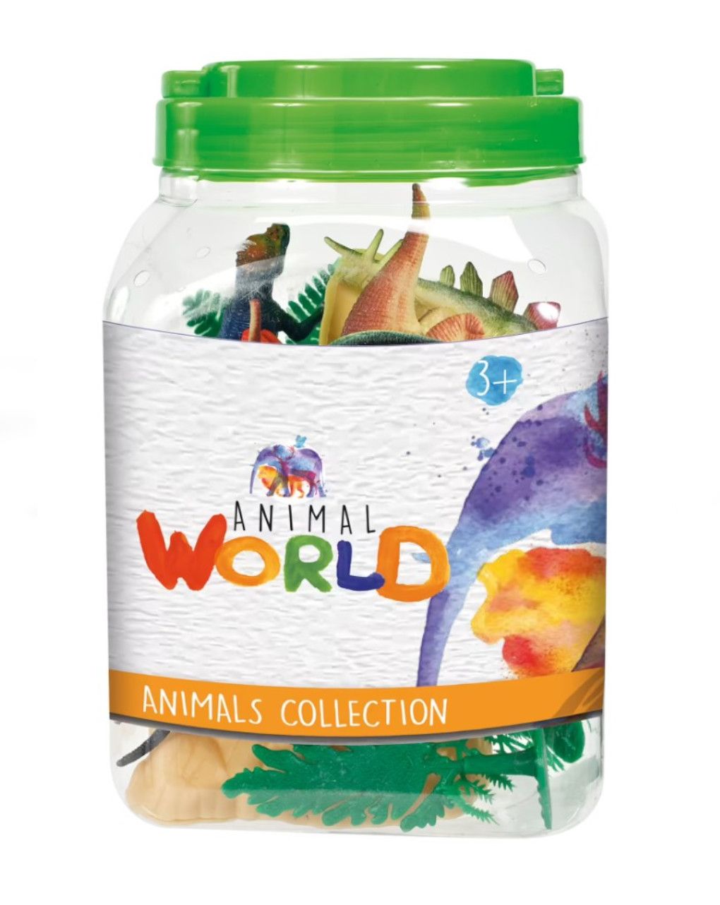 20 animali in barattolo - modello assortito - animal world