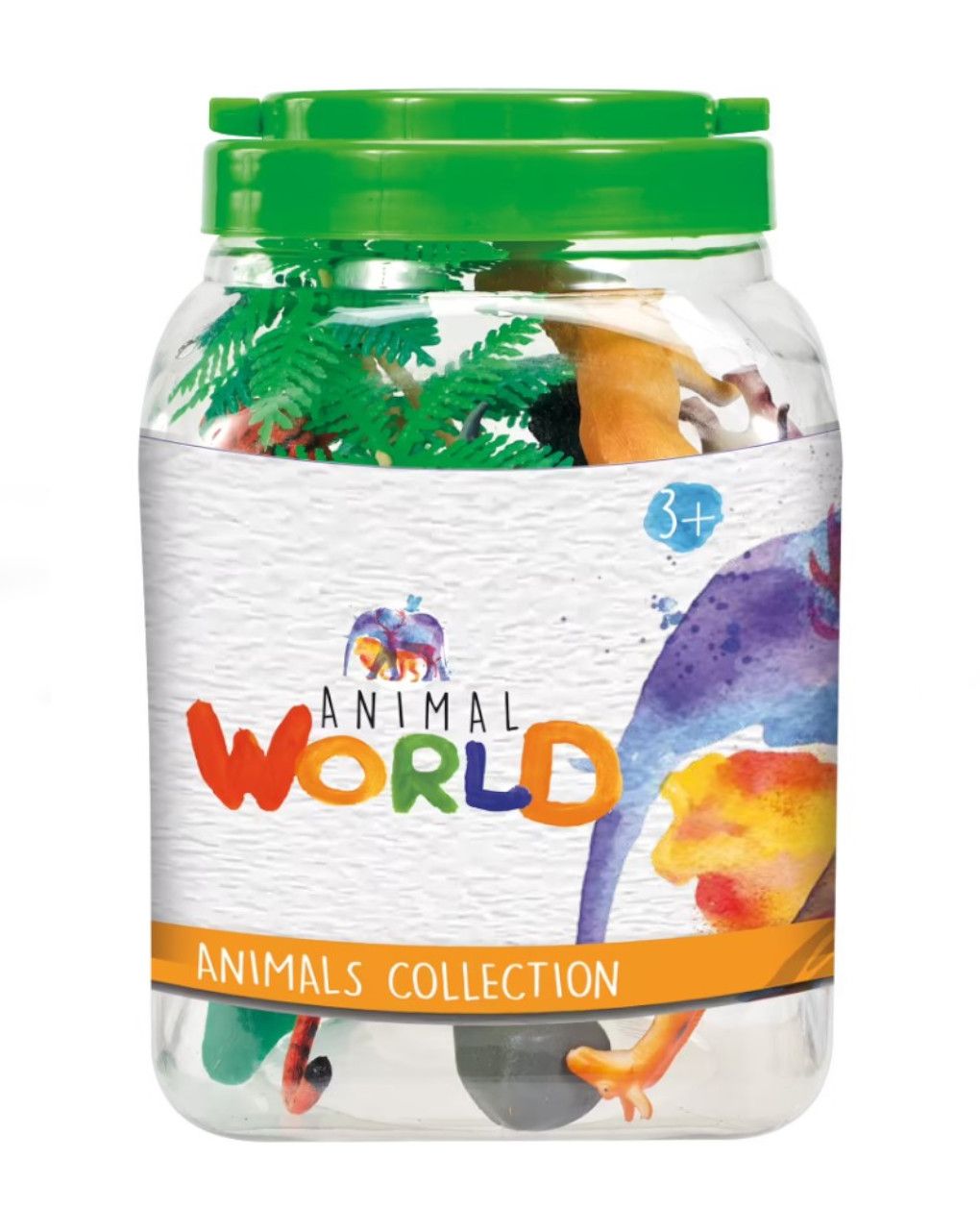 20 animali in barattolo - modello assortito - animal world